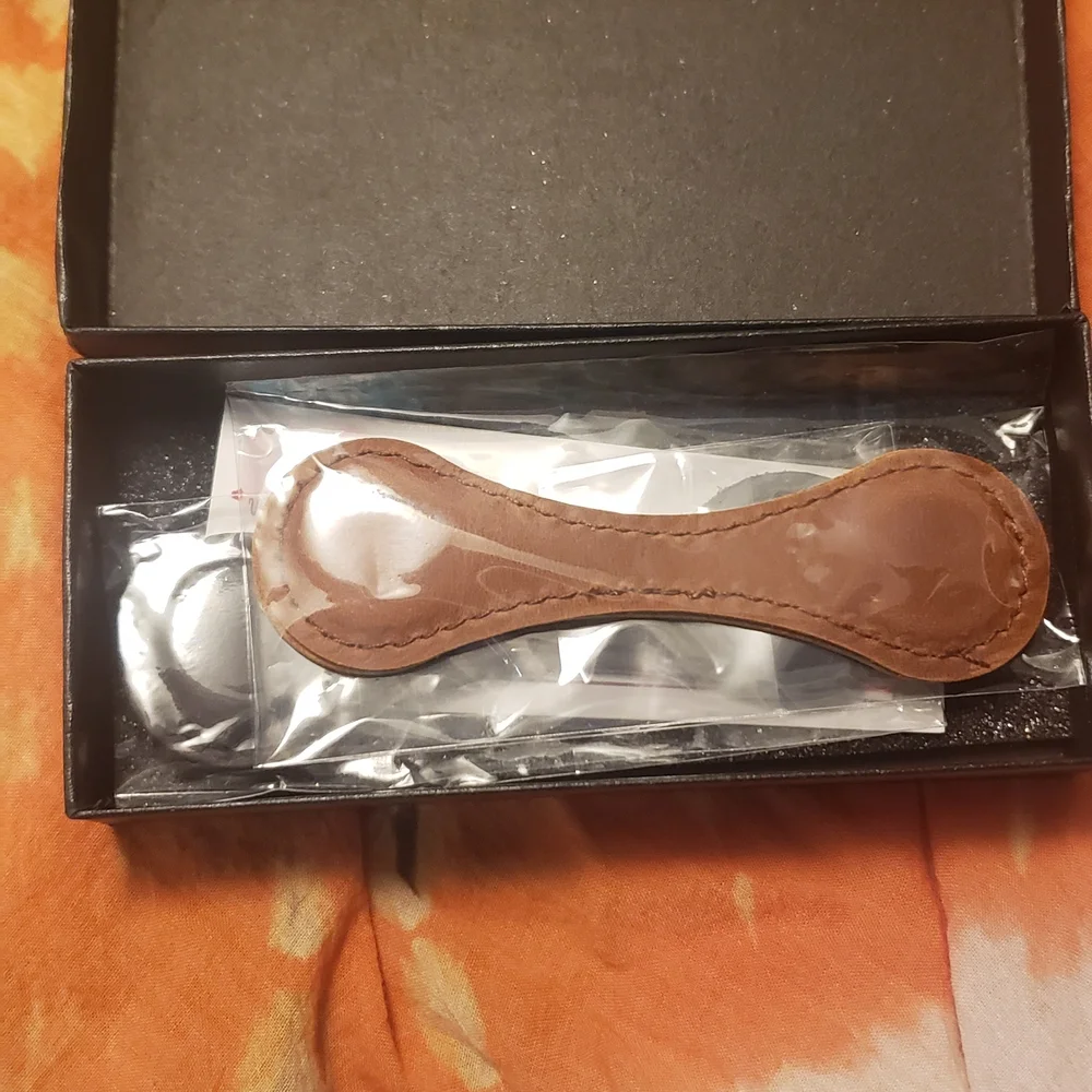 Black and Brown magnetic bookmarks